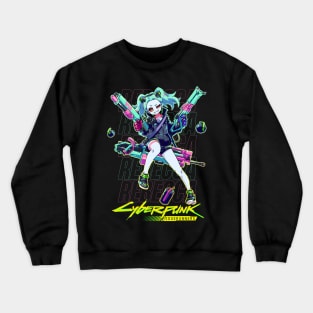 Cyberpunk Edgerunners Rebecca Crewneck Sweatshirt